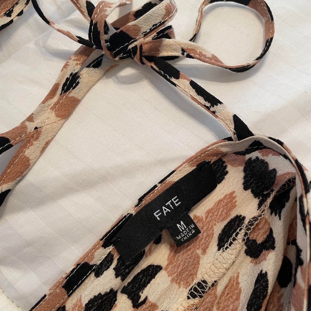 Fate Leopard Print Dress - Picture 4 of 4